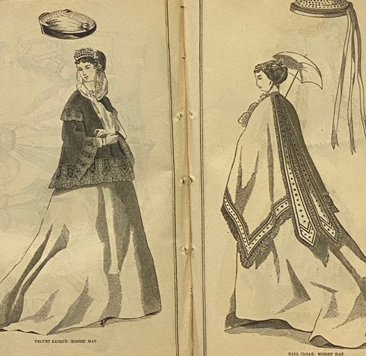 Peterson's Magazine 1867, Volumes LI and LII [Vols. 51 & 52]