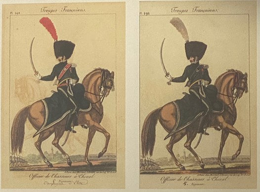 Martinet: Les Uniformes du Premier Empire - Galerie des enfants de mars, offrande a sa Majeste l'Imperatice et Reine