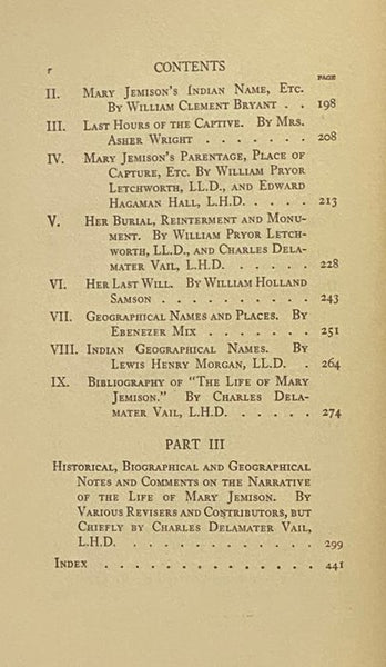 A Narrative of the Life of Mary Jemison: The White Woman of the Genesee [De-He-Wa-Mis]