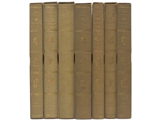 Jane Austen Seven Volume Set: Sense and Sensibility; Pride and Prejudice; Mansfield Park; Emma; Northanger Abbey; Persuasion; Shorter Works  (The Folio Society)