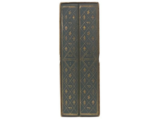 The Ingenious Gentleman Don Quixote de la Mancha, Complete in Two Parts: Translated from a Spanish Text Based upon the First Editions of 1605 and 1615 with Notes and Preface, in Two Volumes [Putnam Translation] (The Folio Society)
