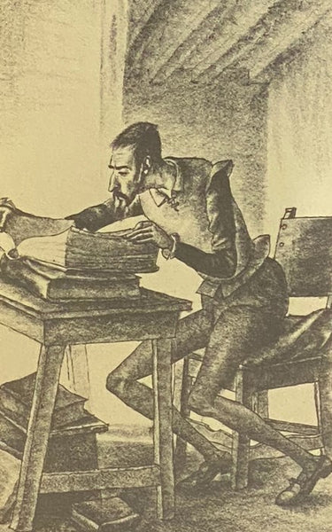 The Ingenious Gentleman Don Quixote de la Mancha, Complete in Two Parts: Translated from a Spanish Text Based upon the First Editions of 1605 and 1615 with Notes and Preface, in Two Volumes [Putnam Translation] (The Folio Society)