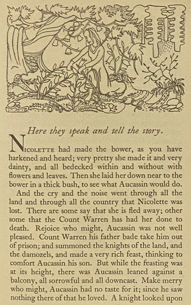 Aucassin and Nicolette (The Folio Society)