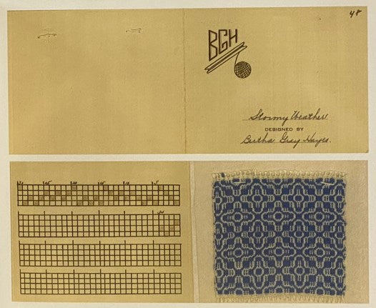 Weaving Designs by Bertha Gray Hayes: Miniature Overshot Patterns