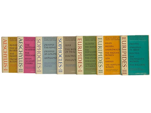 The Complete Greek Tragedies in Seven Volumes: Aeschylus I: Agamemnon; The Libation Bearers; The Eumenides; Prometheus Bound / Aeschylus II: The Suppliant Maidens; The Persians; Seven Against Thebes / Sophocles I: Oedipus the King; Oedipus at Colonus; An…