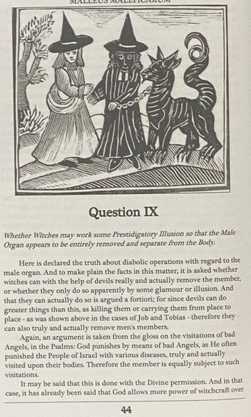 Malleus Maleficarum [The Hammer of Witchcraft - Maleficas, & earum hæresim, ut phramea potentissima conterens.] [The Hammer of Witches]