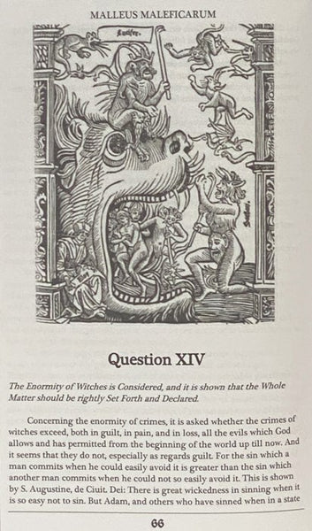 Malleus Maleficarum [The Hammer of Witchcraft - Maleficas, & earum hæresim, ut phramea potentissima conterens.] [The Hammer of Witches]
