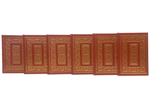 The World Crisis: The First World War, Complete in Six [6] Volumes: 1911-1914; 1915; 1916-1918 Part I; 1916-1918 Part II; The Aftermath; The Eastern Front (The Easton Press Collector's Edition, Bound in Genuine Leather)