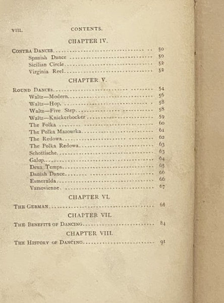The Art of Dancing: Embracing a Full Description of the Various Dances of the Present Day, together with Chapters on Etiquette, the Benefits, and History of Dancing