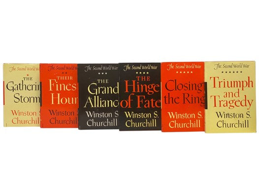 The Second World War Six Volume Set: Their Finest Hour; The Gathering Storm; The Hinge of Fate; The Grand Alliance; Closing the Ring; Triumph and Tragedy