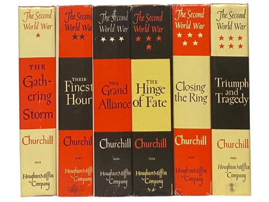 The Second World War Six Volume Set: Their Finest Hour; The Gathering Storm; The Hinge of Fate; The Grand Alliance; Closing the Ring; Triumph and Tragedy