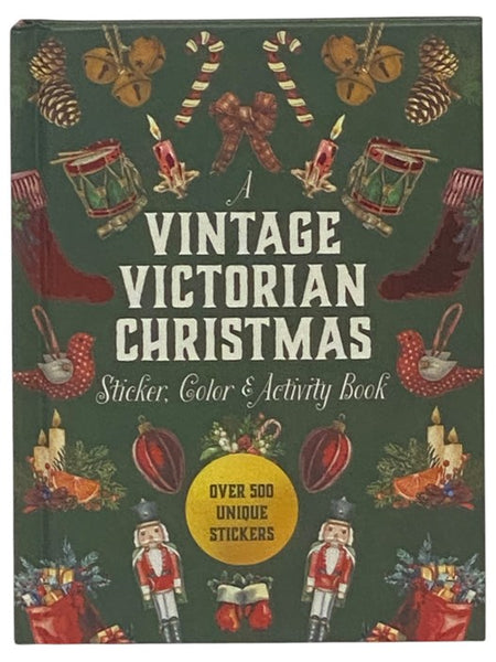 A Vintage Victorian Christmas: Sticker, Color & Activity Book