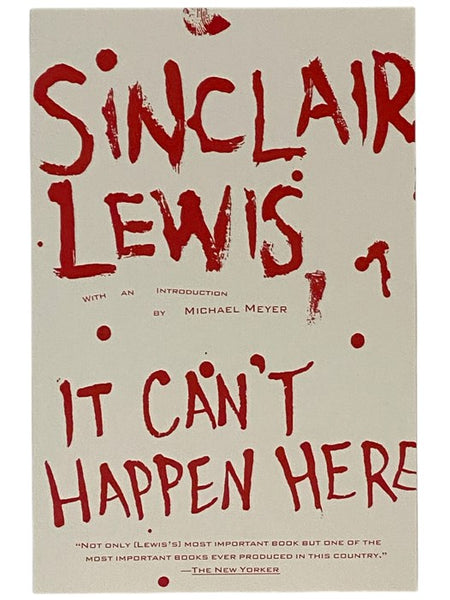 It Can't Happen Here