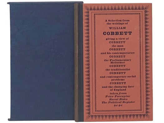 Cobbett's England: A Selection from the Writings of William Cobbett (The Folio Society)