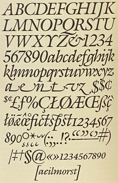 Anatomy of a Typeface