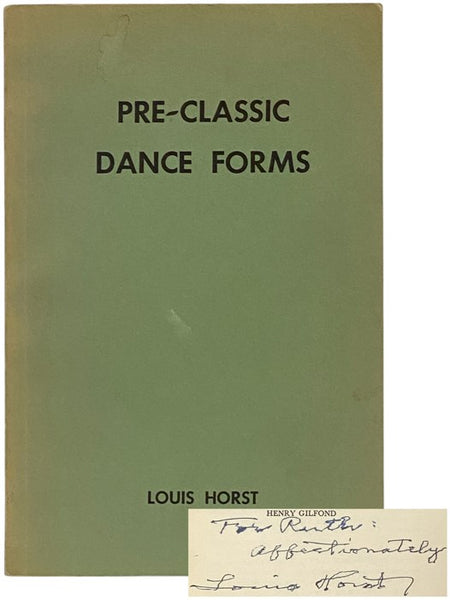 Pre-Classic Dance Forms