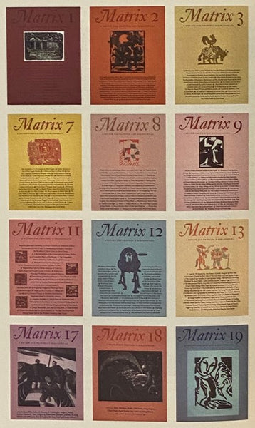 Type & Typography: Highlights from Matrix, the Review for Printers and Bibliophiles