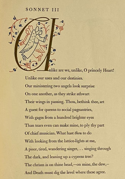 Sonnets from the Portuguese (The Heritage Press)