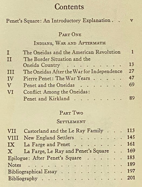 Penet's Square: An Episode in the Early History of Northern New York