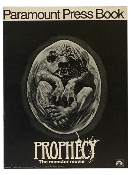 Prophecy The Monster Movie Press Book