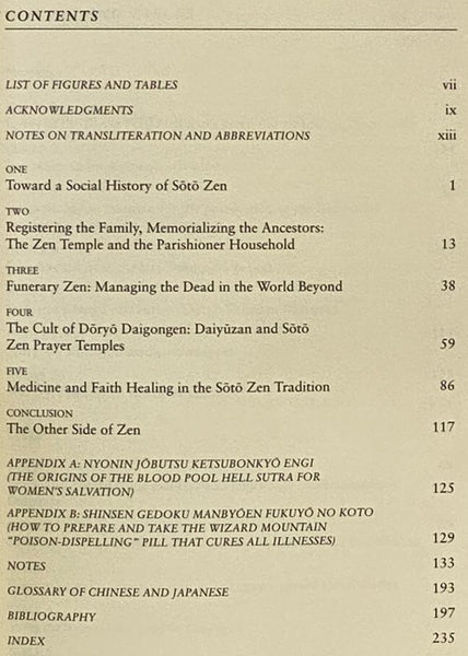 The Other Side of Zen: A Social History of Soto Zen Buddhism in Tokugawa Japan (Buddhisms Series)