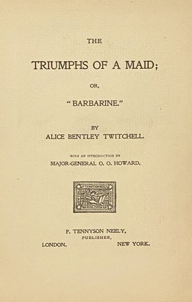 The Triumphs of a Maid; or, 'Barbarine.'