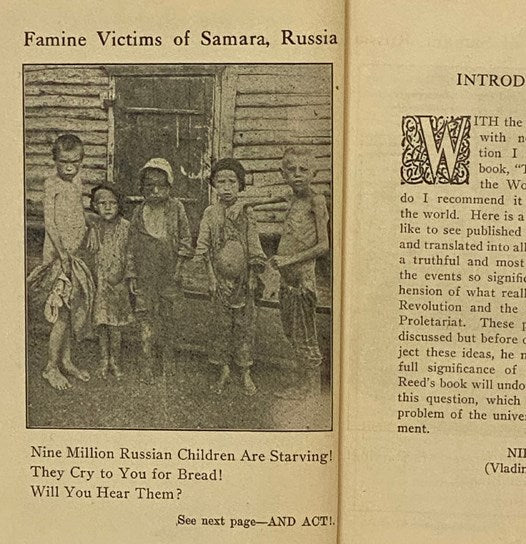 Ten Days That Shook the World (Famine Relief Edition)