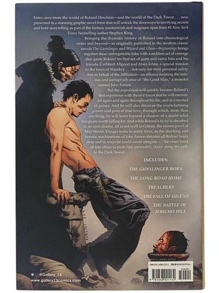 Stephen King's The Dark Tower: Beginnings - The Gunslinger Born; The Long Road Home; Treachery; The Battle of Jericho Hill; The Sorcerer; The Fall of Gilead (The Complete Graphic Novel Saga, Volume 1)