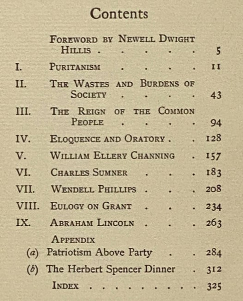 Lectures and Orations