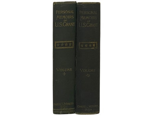 Personal Memoirs of U.S. Grant, in Two Volumes [Ulysses] [Shoulder Strap Edition]