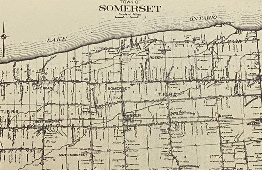 The Story of Somerset (Occasional Contributions of The Niagara County Historical Society Number 21)