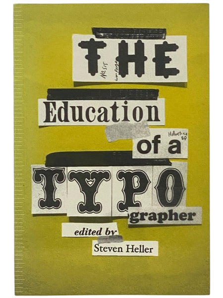 The Education of a Typographer