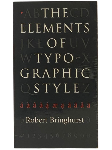 The Elements of Typographic Style