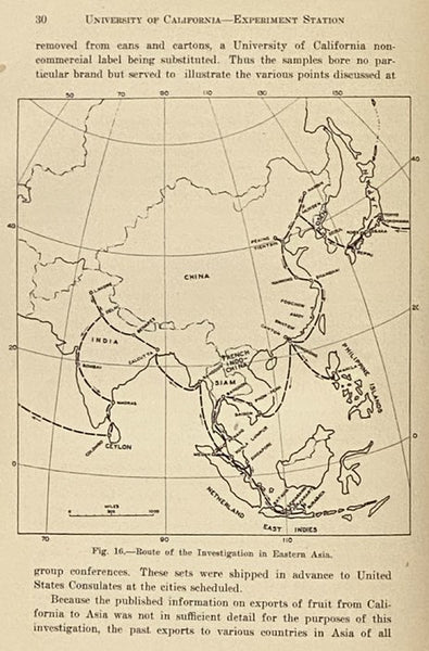 Fruit Markets in Eastern Asia (University of California College of Agriculture, Agricultural Experiment Station, Berkeley, California, Bulletin 493, April, 1930) (Contribution from the Giannini Foundation of Agricultural Economics)