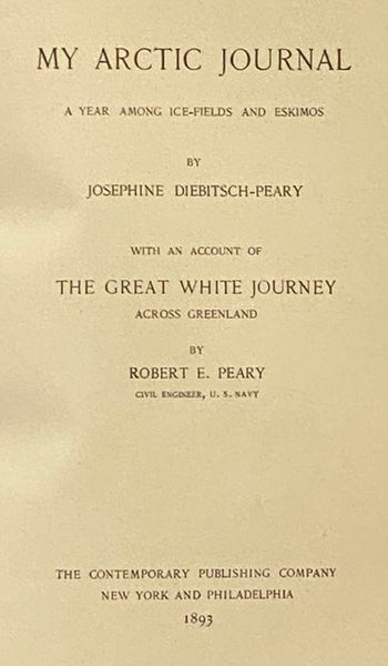 My Arctic Journal: A Year Among Ice-Fields and Eskimos, with an Account of the Great White Journey Across Greenland
