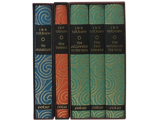 Middle Earth Five Volume Set: The Silmarillion: Consisting of Quenta Silmarillion (The History of the Silmarils) together with Ainulindale (The Music of the Ainur) and Valaquenta (Account of the Valar) to which is appended Akallabeth (The Downfall of Num…