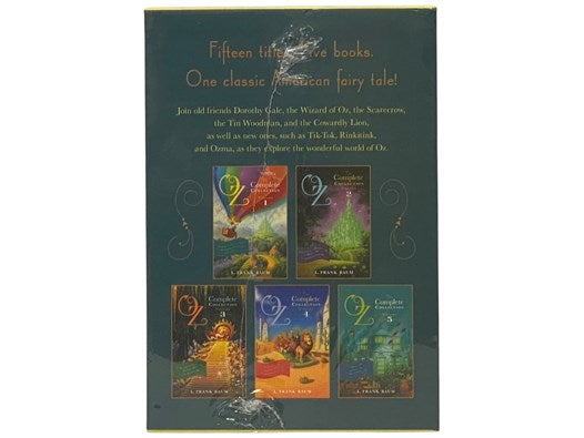 Oz: The Complete Hardcover Collection, in Five Volumes - The Wonderful Wizard of Oz; The Marvelous Land of Oz; Ozma of Oz; Dorothy and the Wizard in Oz; The Road to Oz; The Emerald City of Oz; The Patchwork Girl of Oz; Tik-Tok of Oz; The Scarecrow of Oz;…