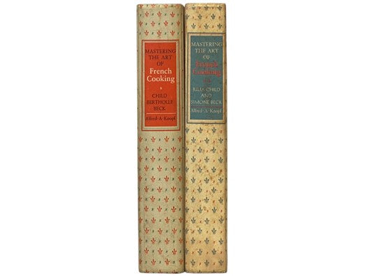 Mastering the Art of French Cooking, in Two Volumes
