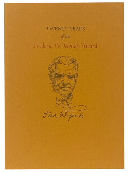 Twenty Years of the Frederic W. Goudy Award