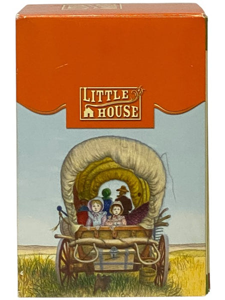 The Complete Set of Laura Ingalls Wilder's Little House Books, in Nine Volumes: Little House in the Big Woods; Farmer Boy; Little House on the Prairie; On the Banks of Plum Creek; By the Shores of Silver Lake; The Long Winter; Little Town on the Prairie;…