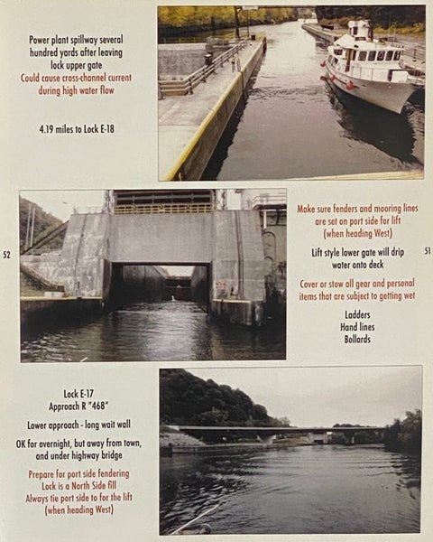 NYS Canal Reference: Kingston on the Hudson to Oswego NY / Oswego NY to Kingston on the Hudson - A Supplement to Official Charts & Guides for Moderate to Large Vessels