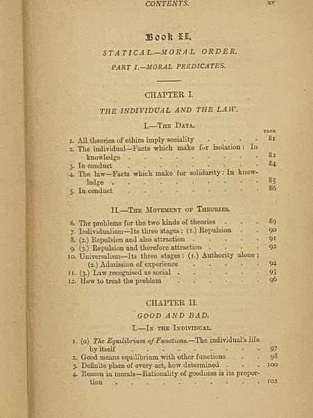 Moral Order and Progress: An Analysis of Ethical Conceptions (The English and Foreign Philosophical Library)