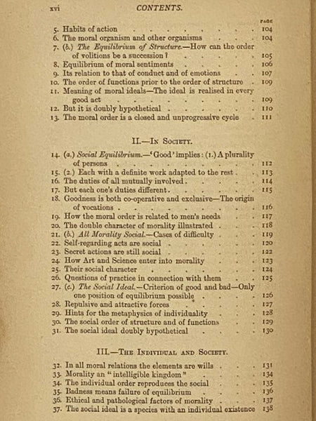 Moral Order and Progress: An Analysis of Ethical Conceptions (The English and Foreign Philosophical Library)