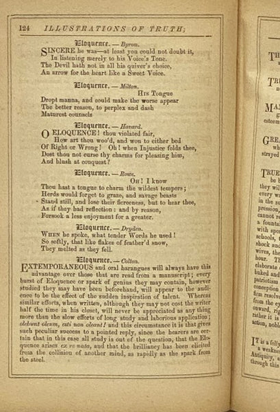 Great Truths by Great Authors. A Dictionary of Aids to Reflection, Quotations of Maxims, Metaphors, Counsels, Cautions, Aphorisms, Proverbs, &c. &c. from Writers of All Ages and Both Hemispheres.