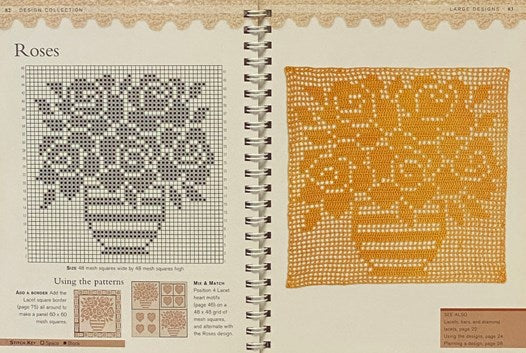 Filet Crochet: More Than 70 Designs with Easy-to-Follow Charts (Stitch Collection)