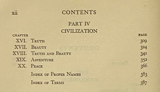Adventures of Ideas