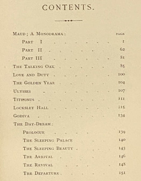 Maud, Locksley Hall, and Other Poems: Vignette Edition, with Ninety-Seven New Illustrations