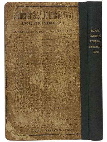 Boyd's Monroe County Directory [New York]