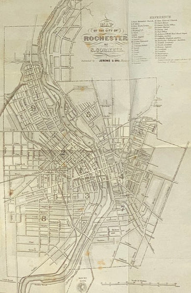 Daily American Directory of the City of Rochester, for 1849-50, Containing an Alphabetical List of the Heads of Families, Business Men and Mechanics, with Their Several Places of Business and Residences, and of Females Acting in the Capacity of Artisans …