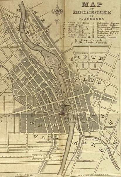 Charter and Directory of the City of Rochester: also, Statisticks, Population, City Officers, Publick Buildings, Institutions, Fire Department, &c. &c. [New York]
